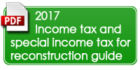2017 Income tax and special income tax for reconstruction guide