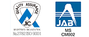 ISO9001認証取得マーク